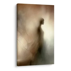 Slika eterična figura v sijaju - 100x150