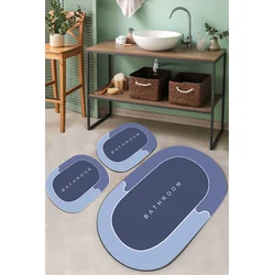 Lessentiel Maison Set 3 prostirke za kupatilo Šareni
