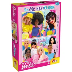 Barbie Slagalice puzzle Maxi 2x60cm Lisciani