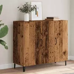 Komoda boja starog drva 90 x 34 x 80 cm od konstruiranog drva