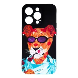 Maska za telefon SVETLECE za Iphone 14 Pro DZ9/7, Kafa