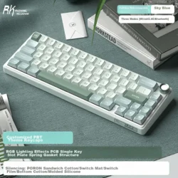 RKR65 Mehanička tastatura, RGB osvetljenje, Zelena