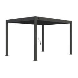 Rojaplast Bioklimatska pergola INTRO PLUS 4x3m, aluminij - prostostoječa - Z MONTAŽO