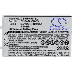 Northix Baterija za Opticon OPL-7724 itd