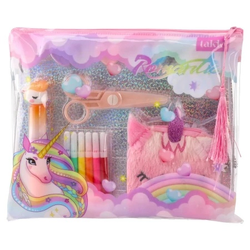Takk fashion notes set markera samolepljivih notesa i makazica unicorn ( 719904 )