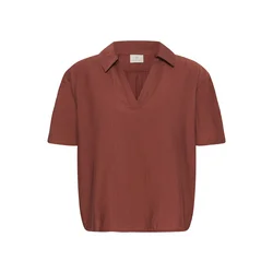 Kaffe Bluza temno rjava