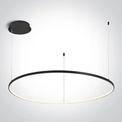 VISILICA CRNI PRSTEN 100cm 48W WW IP20 230V DIMMABLE