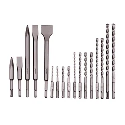 Metabo Set SDS-Plus spiralnih burgija, dleta i špiceva u koferu 17 komada 628414000