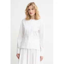 BOSS Bluza Beplum bela