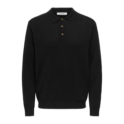 Only & Sons Pulover ONSLOUI črna