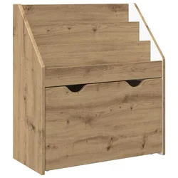 Polica za knjige za djecu Umjetnički hrast 60 x 29,5 x 69 cm