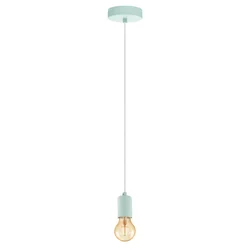 EGLO 49019 - Luster na sajli YORTH-P 1xE27/60W/230V