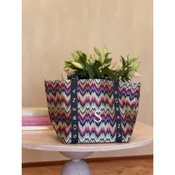 SORENA HANDMADE Emerald Velika Ženska torba, Šarena