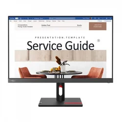 LENOVO Monitor 24 LN S24i-30, 23.8, IPS, FHD, HDMI, VGA3Y, 63DEKAT3EU, Crni