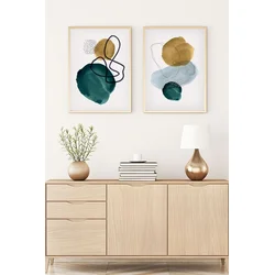 Wallity Uramljena slika Huhu120, 35x50 cm , 2 dela