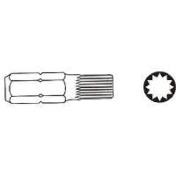JONNESWAY KONICA Z UTOROM M10x30mm 6-koničasta 10mm
