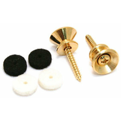 Fender Pure Vintage Strap Buttons Gold 2 Pack