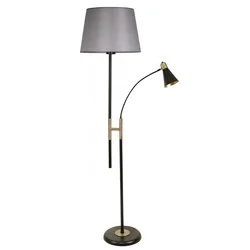 Opviq Forza Siyah Lambader 534LUN4301 Podna lampa, Siva