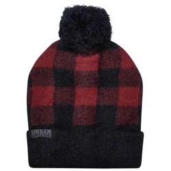 Pom Beanie black/red