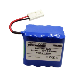TELIT POWER Baterija za defibrilator AED Pro Lifepoint, Litijum, 12V, 6000mAh