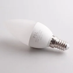 FSL LED sijalica sveća, E14, 5,5W, Toplo bela, 5 Komada