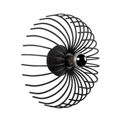 Opviq Aspendos N 645 Zidna lampa, Crna