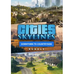 Cities: Skylines - Downtown to Countryside Bundle (DLC) Steam Key (PC) ROW
