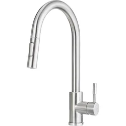 Deante Lima BBM_F72M Kuhinjska slavina, Visokog pritiska, 2 tipa mlaza, Inox
