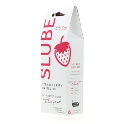 Slube Strawberry Daiquiri Bath Based Lube Warming 2x125g
