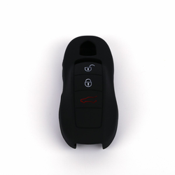 888 CAR ACCESSORIES Silikonska navlaka za ključeve crna Porsche