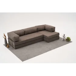 Atelier del Sofa Ugaona garnitura Comfort, 290 cm, Siva