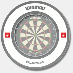 WINMAU/Pro Line 1.0/White Dartboard Surround/4458