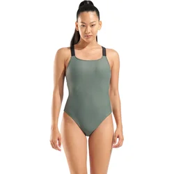 Arena elastic solid swimsuit sage xl - uk38