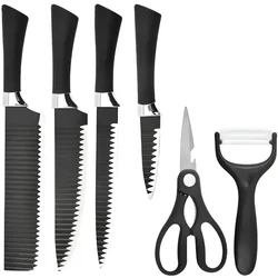 Set kuhinjskih noževa YT - 40865 - Crna KP40865