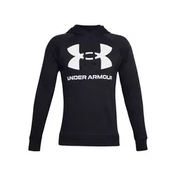 Under Armour RIVAL FLEECE BIG LOGO HD, muški duks, crna 1357093