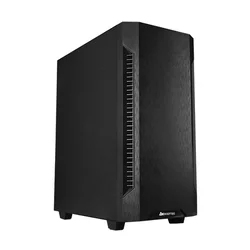 CHIEFTEC AS-01B-OP, ELOX Series, ATX, 2x3.5/2x2.25, 2xUSB3.2 Gen1/1xUSB2.0+Audio, 120mm PWM rear fan pre-instaled, black