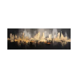 Canvas Slika na platnu Abstraktna Metropola, 120x40cm