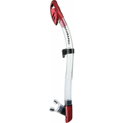 Scubapro Spectra Dry Snorkel Red/Transparent