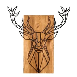 Wallity Zidna dekoracija Deer, 61x66cm
