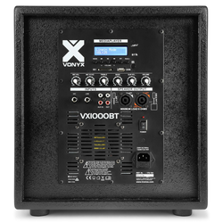 Vonyx VX1000BT 2.2 aktivni zvučnički set 1000W 10 subwoofer BT USB SD MIC AUX