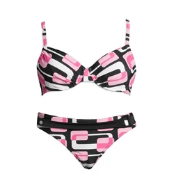 KangaROOS Bikini roza/črna