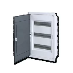 TEHNOPLAST Spratna tabla za osigurače u zid 36 U / Z-A, Bela