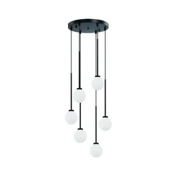 Open Design OR80636 - Luster na sajli OTA 6xG9/8W/230V crna
