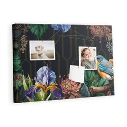 tulup.si Slika na pluti Naravni okvir 60x40 cm Kovinski zatiči
