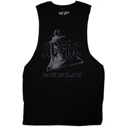 AC/DC Majica Back In Black Bell Unisex Black 2XL
