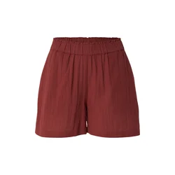 VERO MODA Hlače VMDICTHE vinsko rdeča