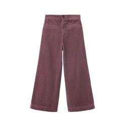 MANGO KIDS Hlače Linita mauve