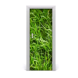 tulup.si Nalepka na vratih Grass 75x205 cm