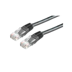 Secomp Roline U/FTP Data Center PatchCord Cat6A/Cl.EA Slim LSOH crna 3.0m