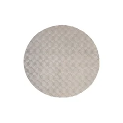 Kayoom PREPROGA Z VISOKIM FLOROM 120/120 cm tkano siva
